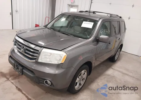 2014 Honda Pilot Ex-L from USA, damaged, VIN 5FNYF4H55EB021637